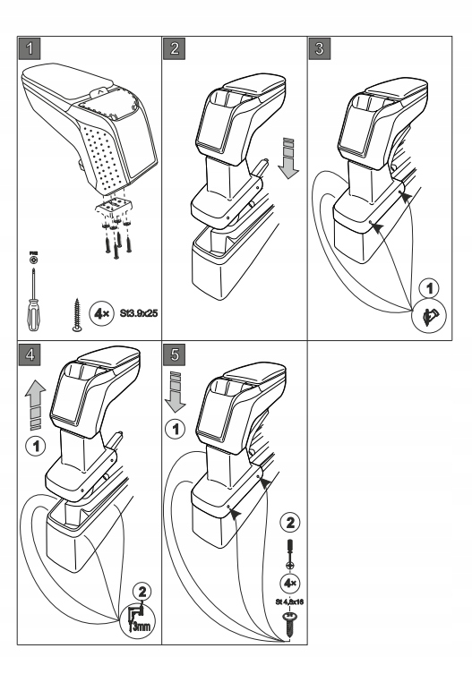 фото №14, Підлокітник luxus armster 2 hyundai i10 2020-