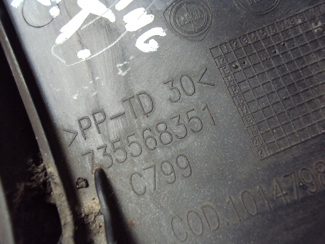 фото №6, Молдинг крыла правый перед fiat 500 trekking 12-