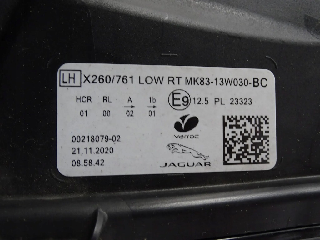 фото №12, Лампа jaguar xf x260 f-pace x761 mk83-13w030-bc