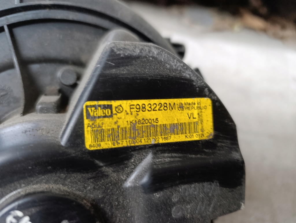 фото №7, Комплектна обігрівач повітродувка seat altea i