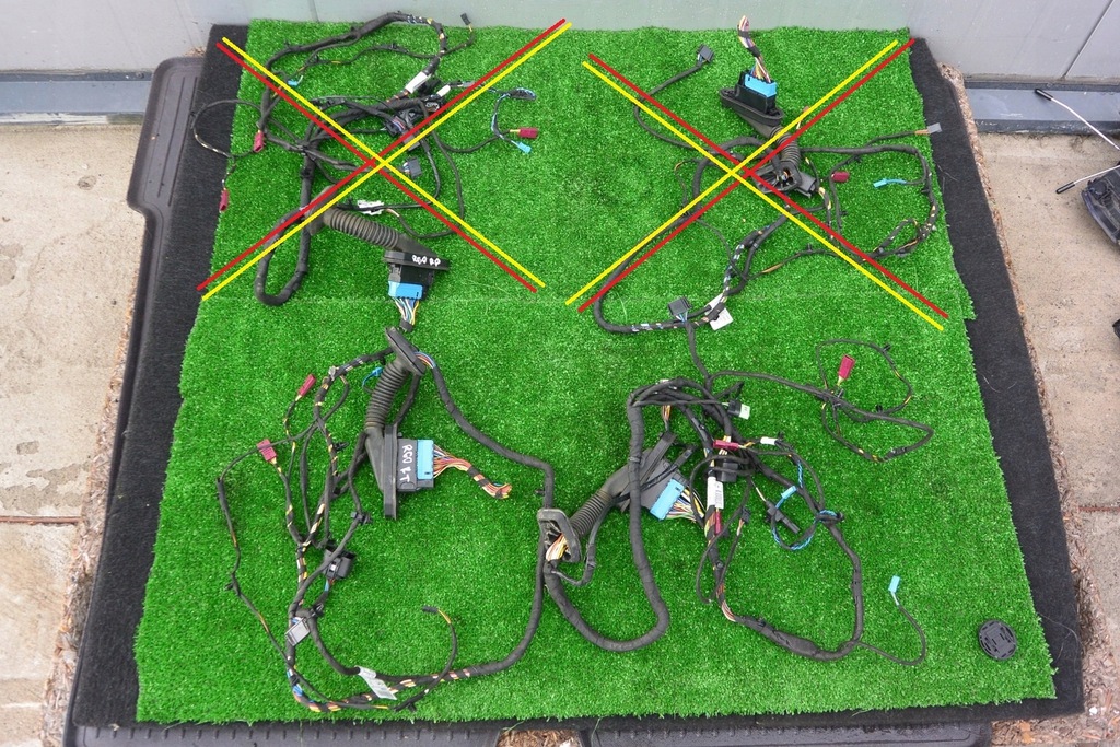 фото №1, Электропроводка дверь жгут задняя левая правая mini r60 kp