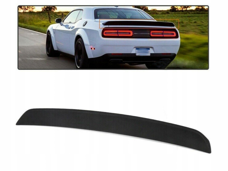 фото №1, Dodge challenger спойлер плоский style