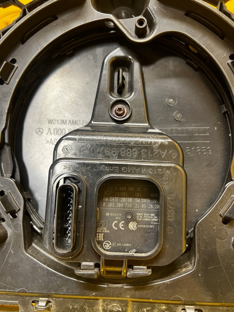 фото №12, Решётка радиатора решётка радиатора радиатора радар distronic acc камера mercedes c-klasa w206 amg