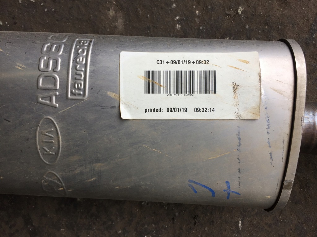 фото №5, Kia ceed iii 18- kombi 1.4 t-gdi гасник середній