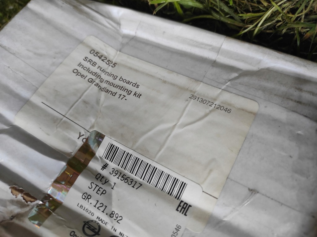 фото №10, Opel grandland підніжка боковий поріг новий оригінал