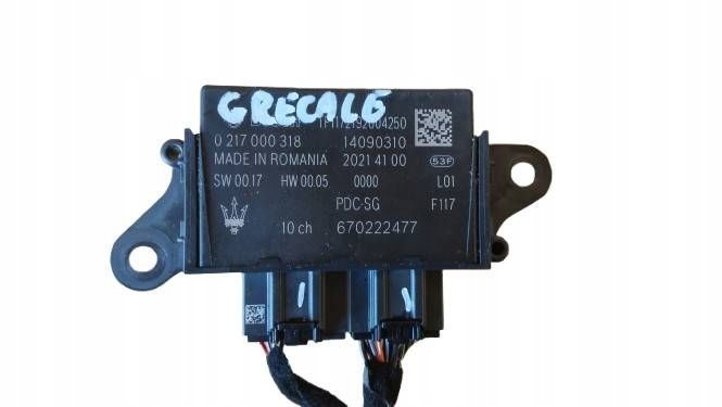 Купить Maserati grecale модуль блок управления pdc 670222477