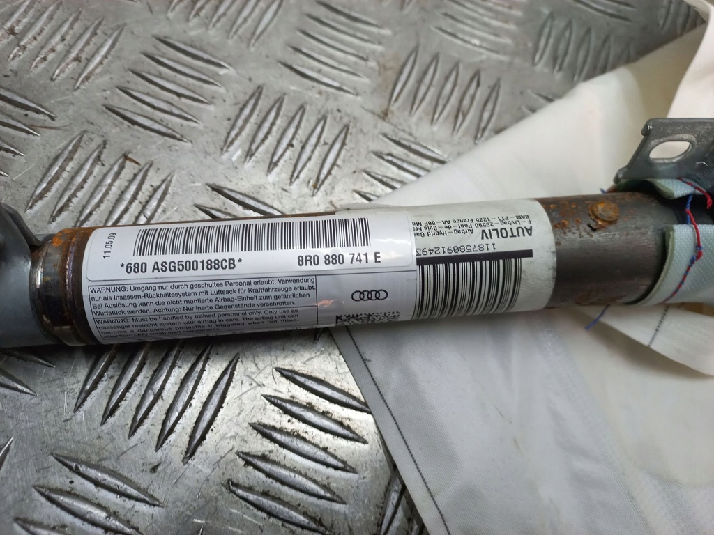 фото №5, Audi q5 sq5 2009 задняя сторона левая шторка безопасности подушка безопасности