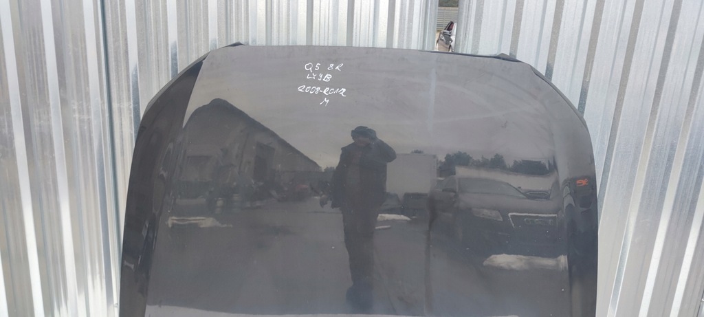 фото №10, Audi q5 8r 3.0 tdi капот перед цвет лак lz9y