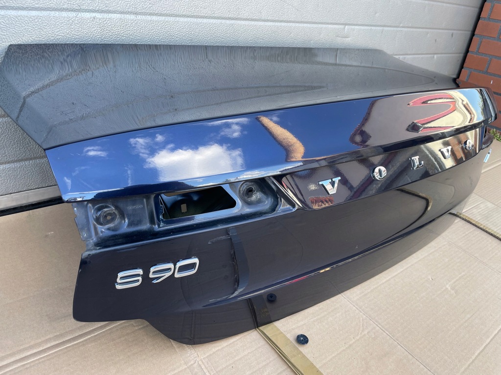 фото №7, Volvo s90 sedan 2016+ крышка багажника багажника задняя задняя