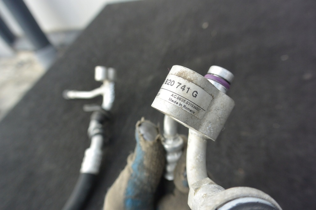 фото №7, Трубы провода кондиционер audi q7 4l touareg kpl