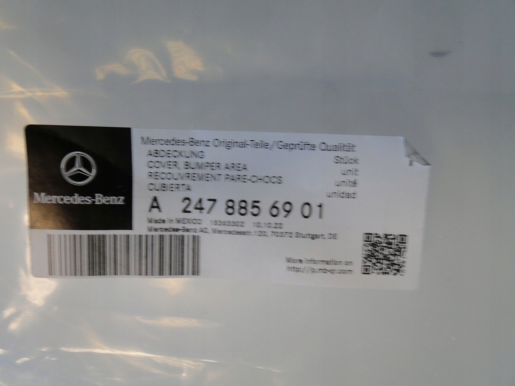 фото №7, Mercedes glb 247 x247 решітка бампера ліва pts