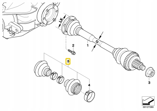 фото №9, Ремонтный набор прокладка bmw e46 z3 оригинальный 33217504524