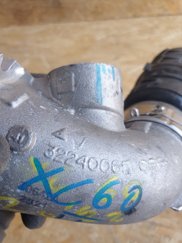 фото №6, Volvo xc60 ii труба інтеркулер turbo 32240065