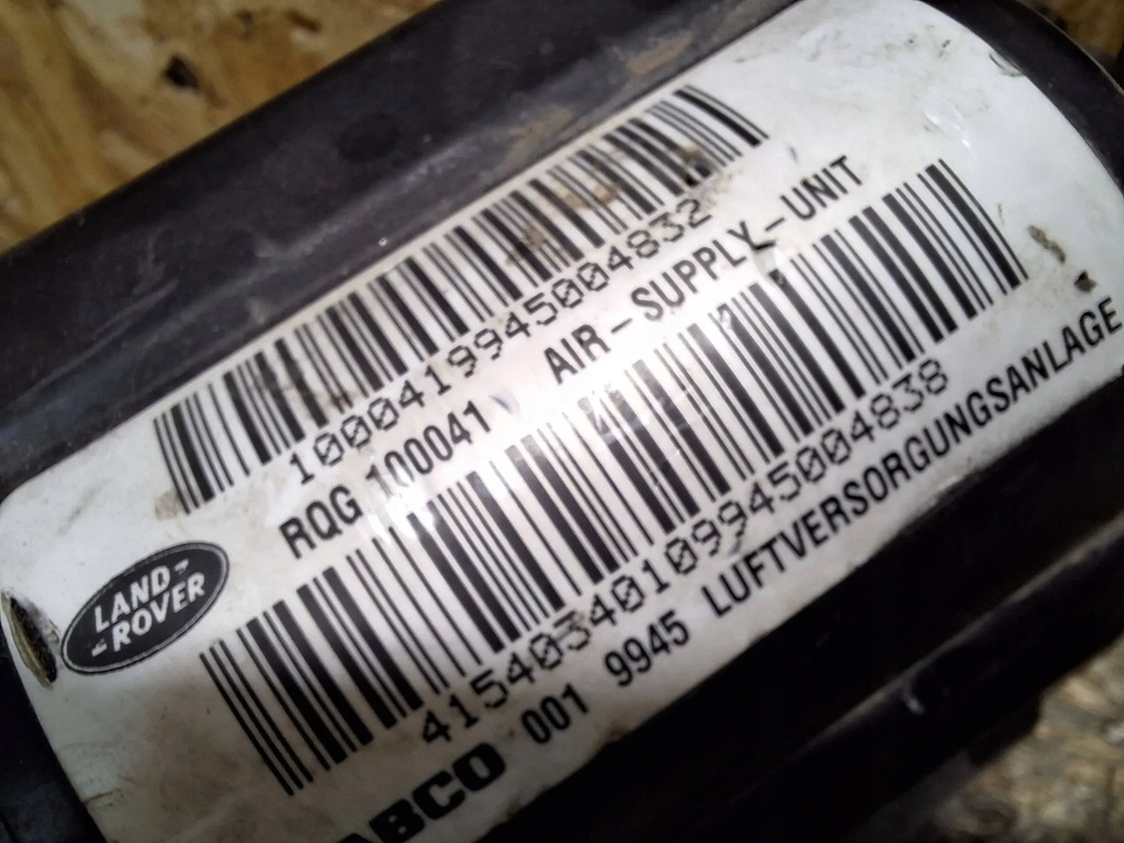 фото №5, Компрессор подвеска discovery ii rqg100041 98-04