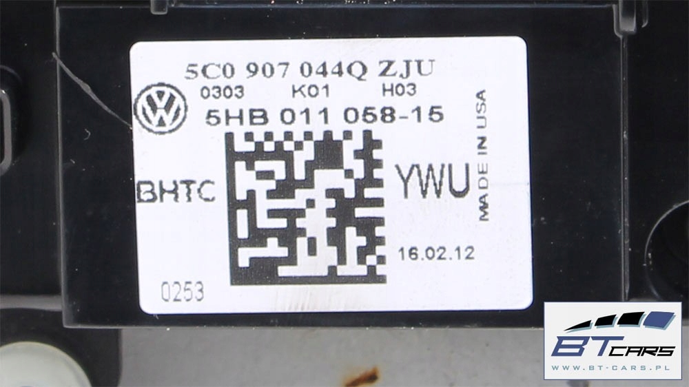 фото №14, Vw the beetle панель кондиціонера 5c0907044q модуль блок керування обдув кондиціонер 5