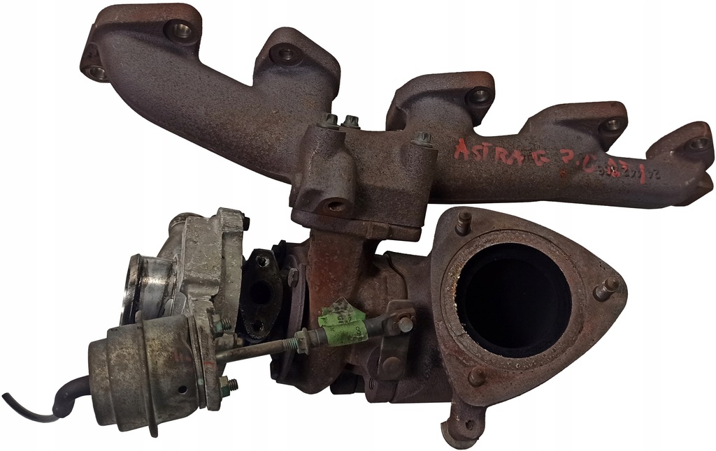 фото №1, Opel astra ii g 2.0dti турбонагнітач колектор