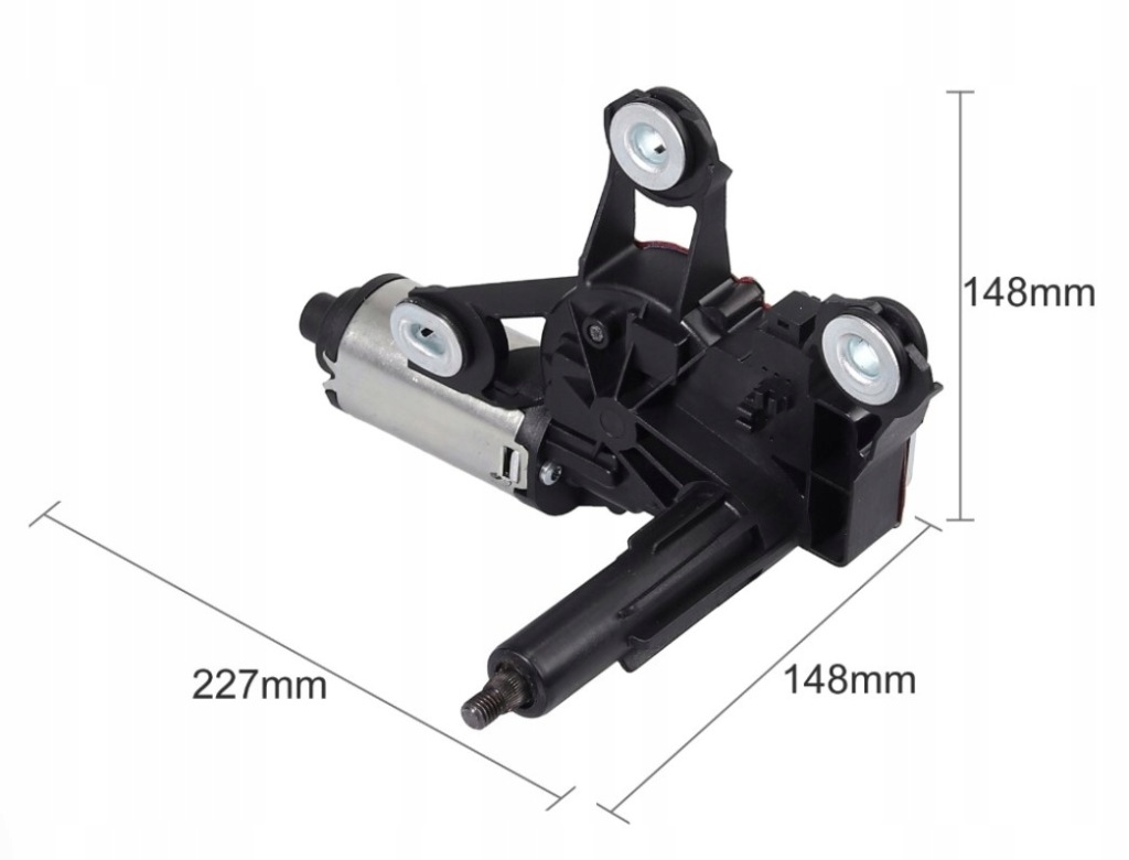 фото №3, Freelander l349 2006- моторчик дворники задняя