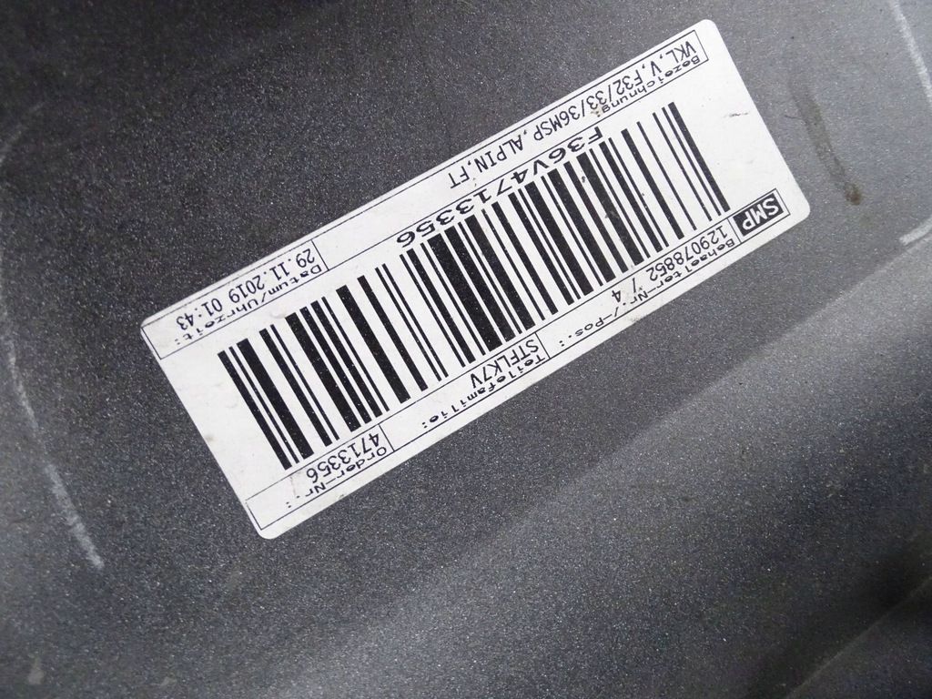 фото №12, Бампер перед передний bmw 4 f32 f33 f36 m-pakiet