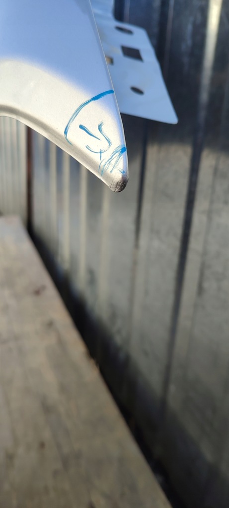 фото №10, Крыло правый перед передний fiat doblo ii 2 lift od 2015r цвет 612a skaza