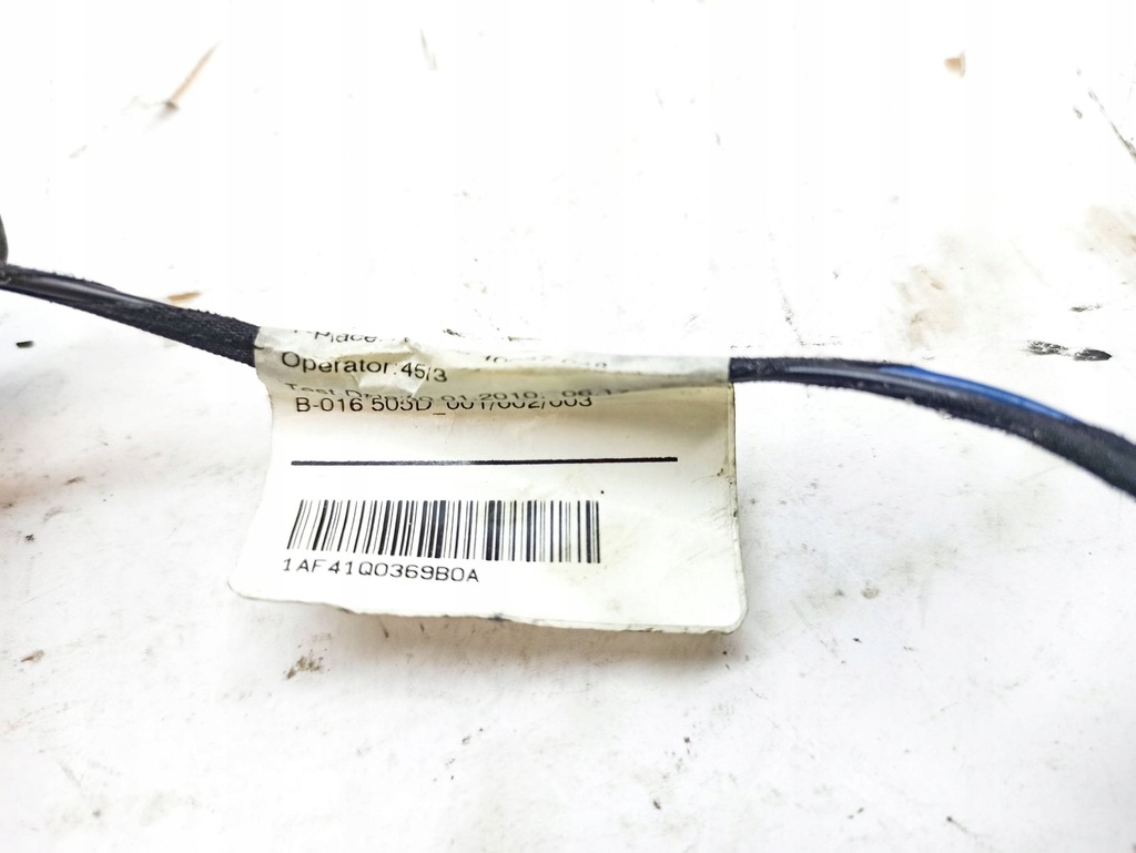 фото №12, Volkswagen eos 2010 другая жгут трубопровод / кабели