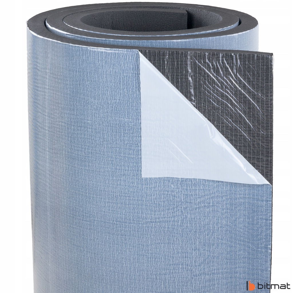 Мат піна шумоізоляційна гумовий 40mm 50x100cm ocielpenie гараж металевий Ціна