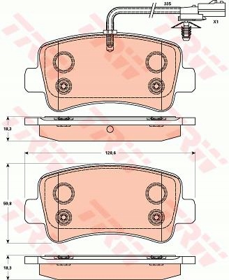 Диск ham. renault t. master 10- 305x12 fwd df6120 с Разборки
