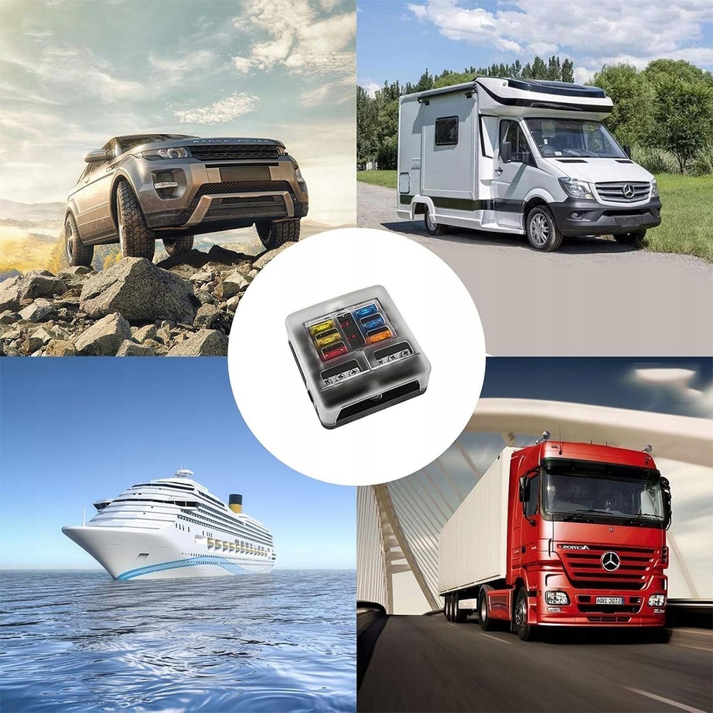 фото №12, Корпус do электропроводка предохранителей половина коробка разъём 6 предохранитель