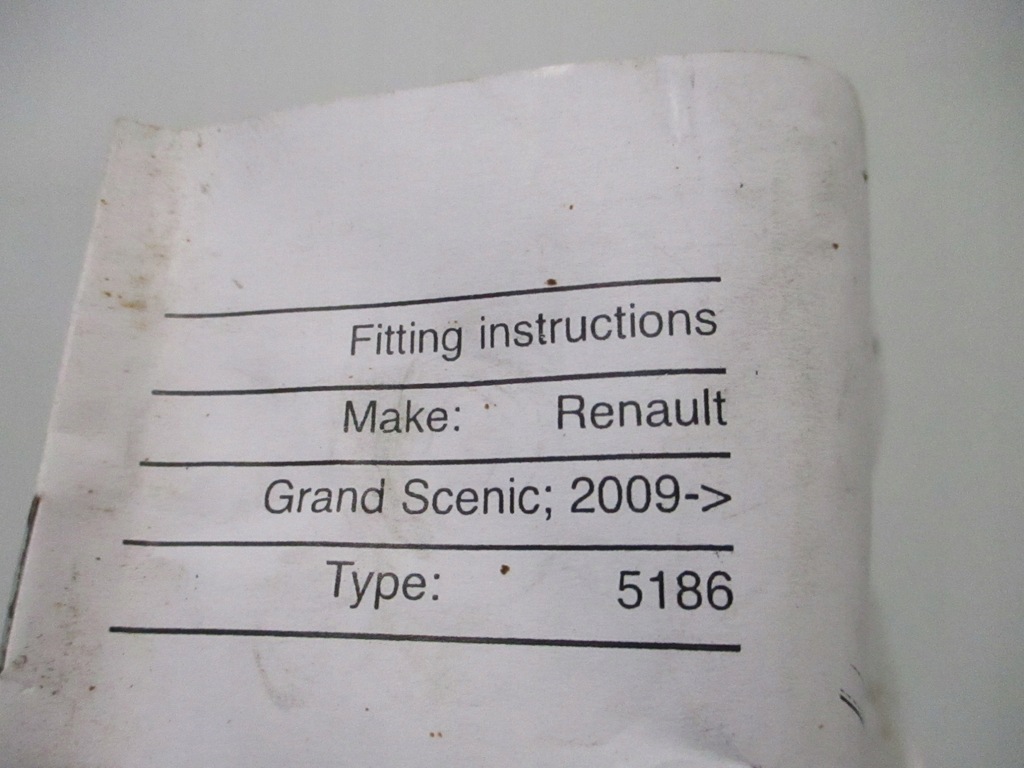 фото №6, Renault scenic iii grand hak буксировочный комплект новый