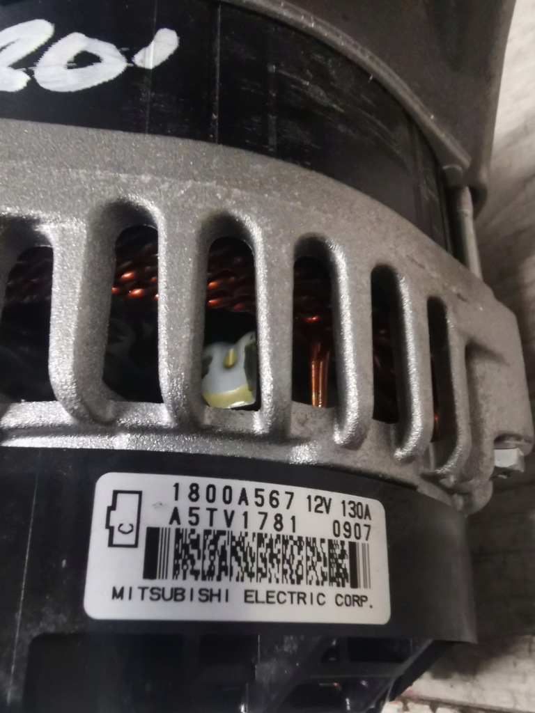 фото №8, Mitsubishi asx outlander iii lift 2.0b генератор