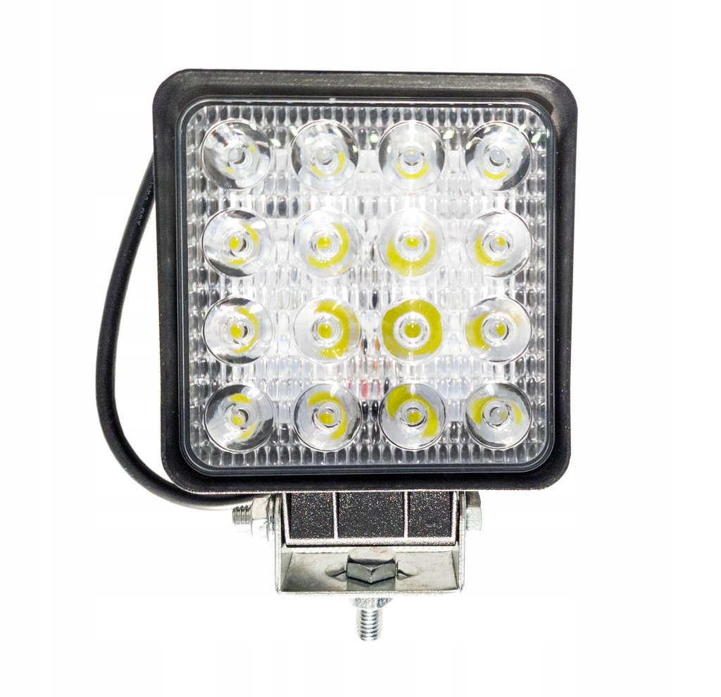фото №9, Лампа робоча 16 led 48w протитуманна фара 12 24v homolog e9