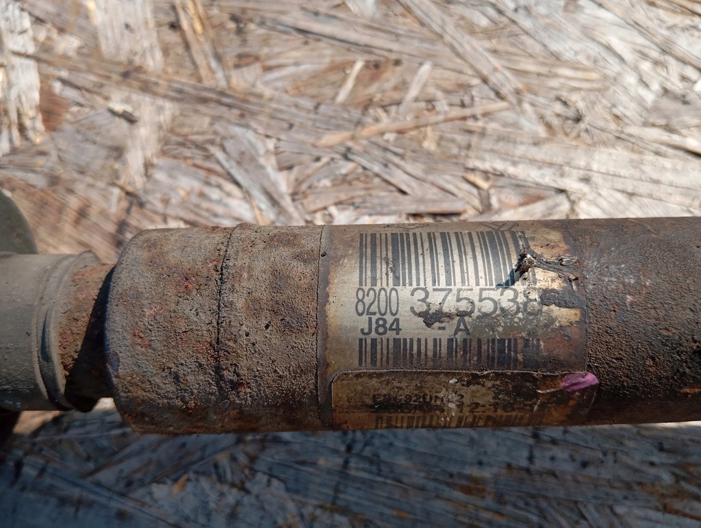 фото №3, Привідний вал права перед renault scenic ii 1.5 dci