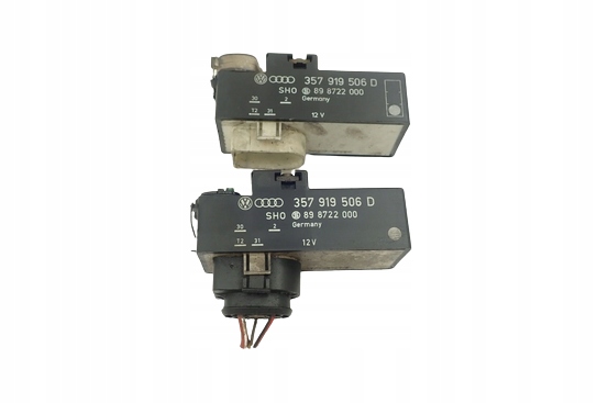 фото №1, Vw golf iii passat b4 модуль вентиляторів 357919506