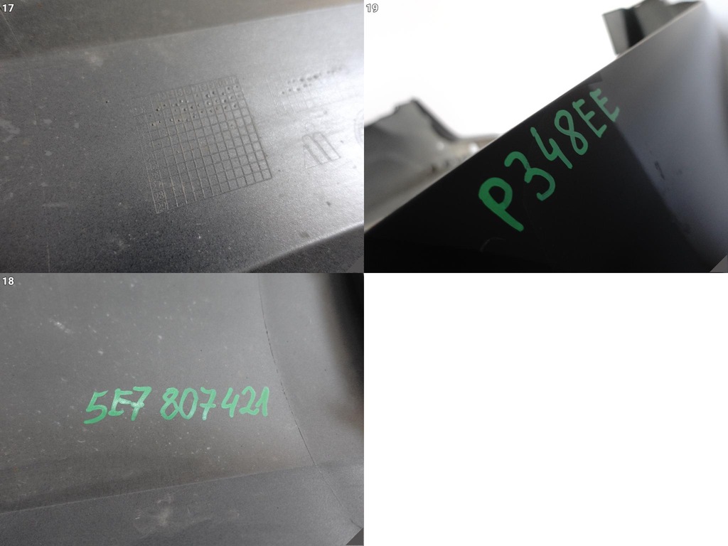 фото №15, Skoda octavia iv 4 5e7 20- sportline sport kombi бампер + спойлер задняя