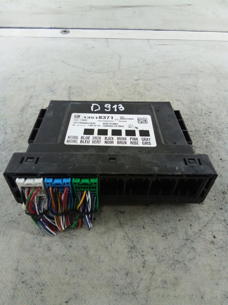 фото №1, D913 модуль комфорту astra k 13518371