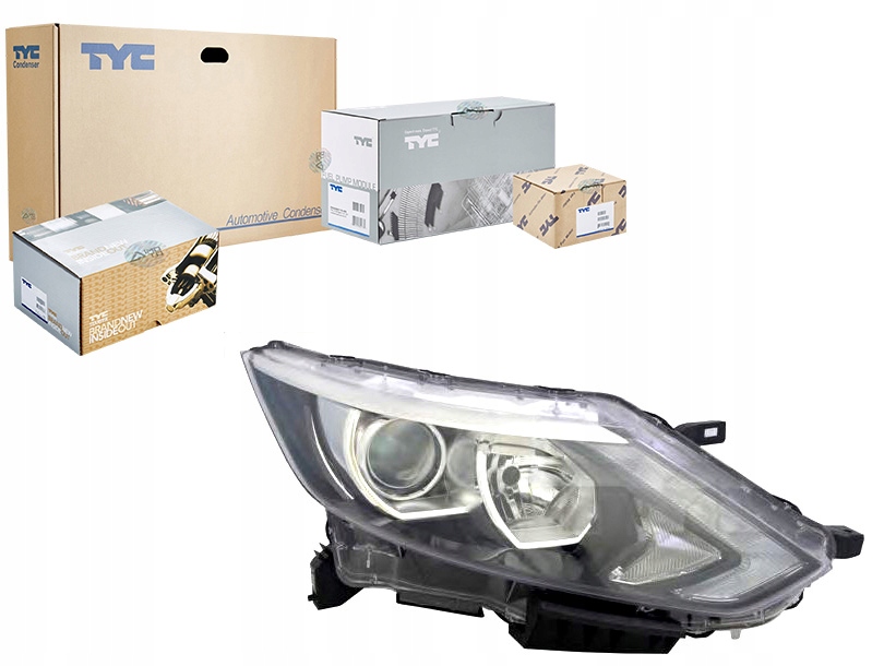 фото №1, 20-14679-06-2 tyc фара qashqai 13- правий з