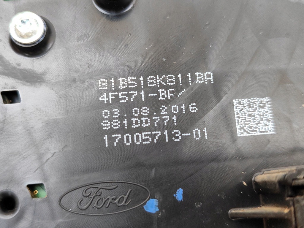 фото №4, Панель перемикач радіо рамка панелі консолі eu ford ka+ plus mk3 iii