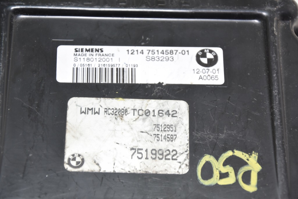 фото №2, Бортовой компьютер двигателя mini r50 1.6 7514587
