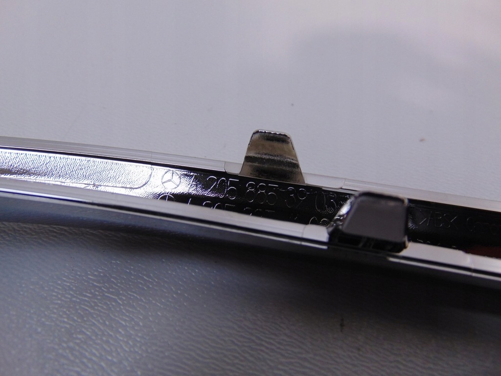 фото №14, Молдинг бампера задняя хром mercedes w205 a2058854103 a2058853903