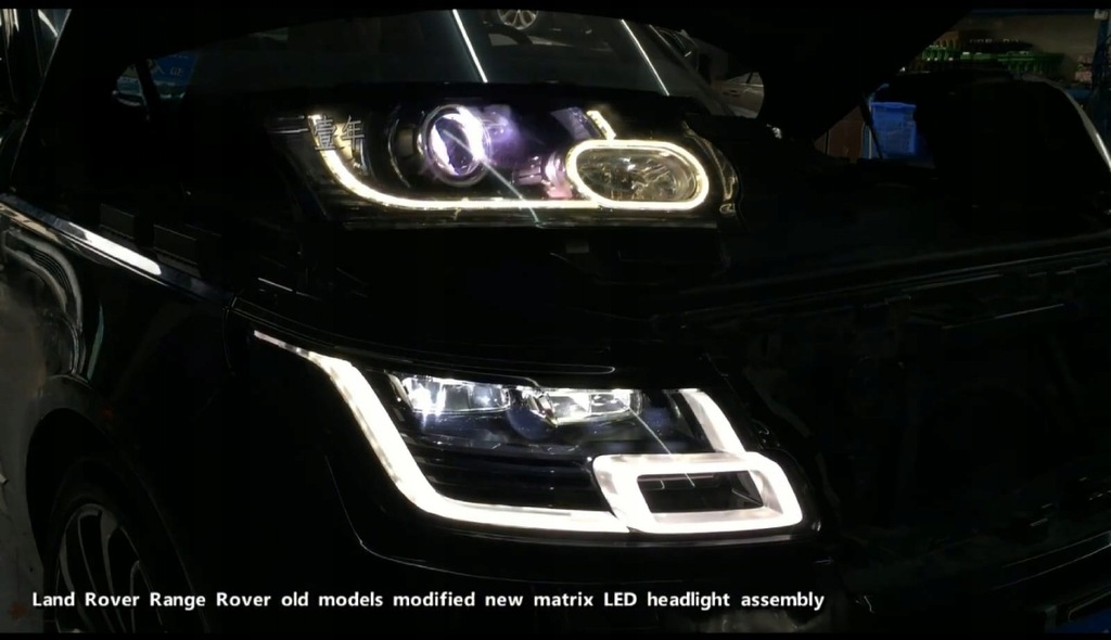 фото №14, Land rover range rover l405 svo bodykit 2012-2017 бампер лампы капот