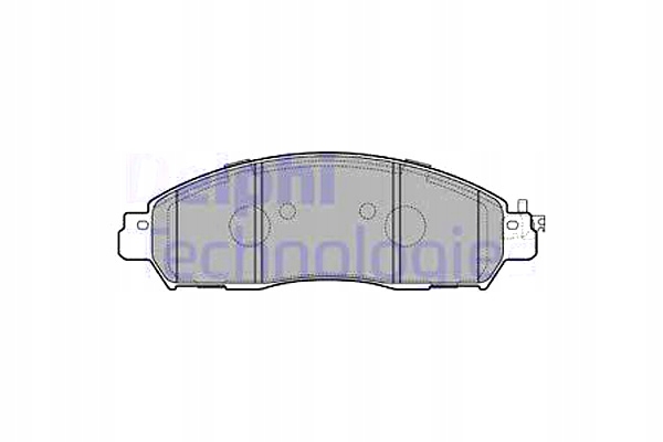 фото №2, Тормозные колодки тормозные перед nissan navara np300 navara renault alaskan