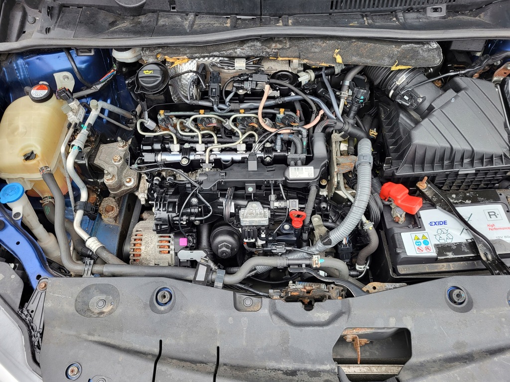 фото №1, Toyota avensis t29 verso 1,6 d4d 1ww двигатель запчасти