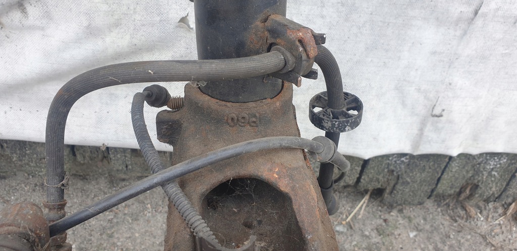 фото №7, Амортизационная стойка левый peugeot 508 1.6 e-hdi ehdi поворотный кулак левая