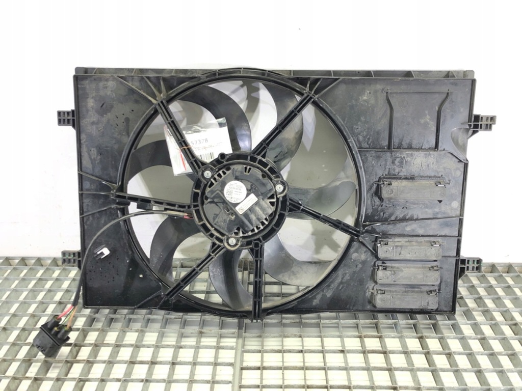 фото №2, Вентилятор радиатора vw t-roc 1.5 150km 5q0959455be вентилятор