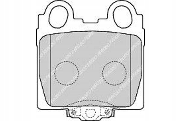 фото №1, Ferodo тормозные колодки тормозные lexus gs 300 grs195_. grs