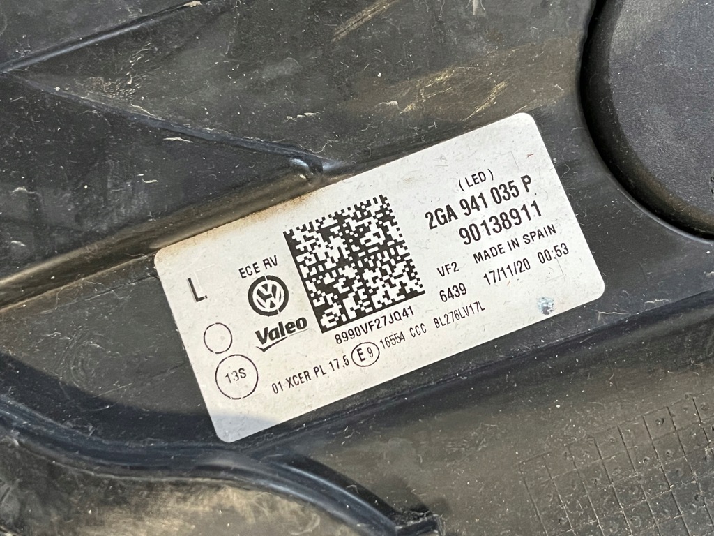 фото №10, Лампа левая правая vw troc t-roc full led