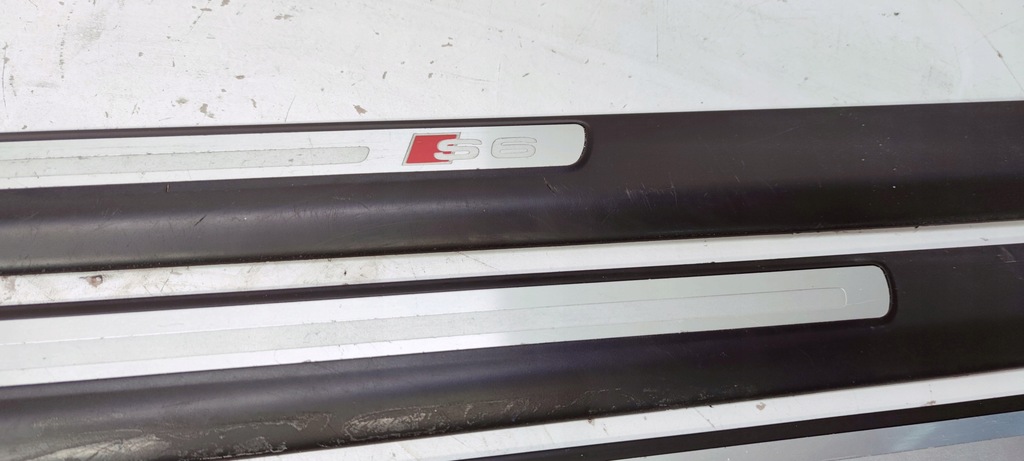 фото №8, Молдинг накладки порогові комплект audi a6 s6 c6