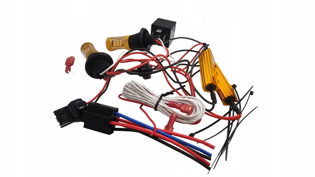 фото №12, Led drl поворотники + свет дневные 360° 2w1 wy21w 7440 ultra mocne