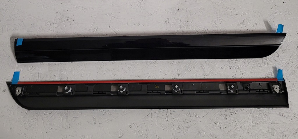 фото №1, Vw passat b8 молдинг двері ліва задня задня lc9x