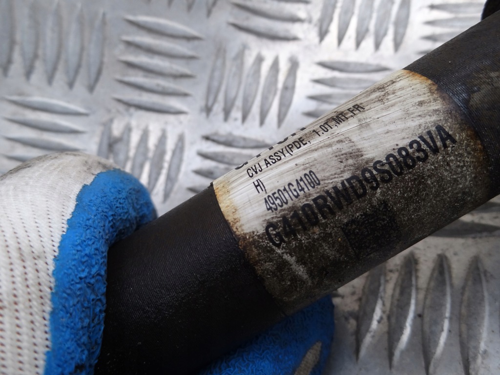 Hyundai i30 3 2022 1,0 t-gdi приводной вал передняя правая 49501-g4100 оригинал Оригинал