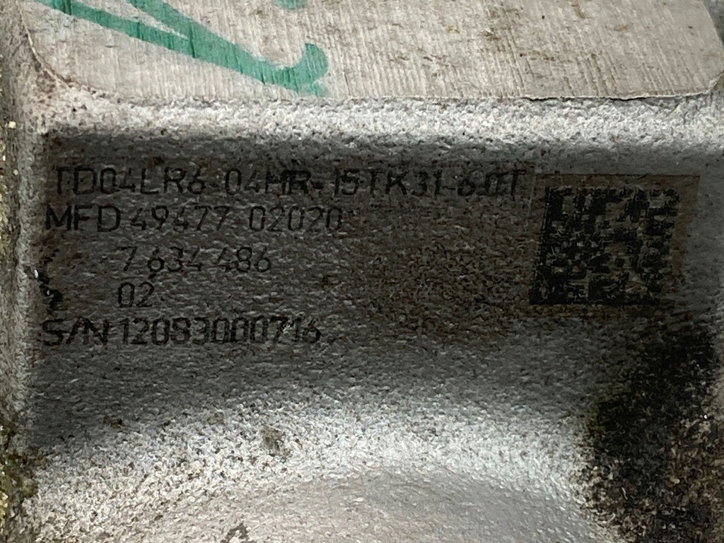 фото №8, Bmw x1 e84 2.0 n20b20a турбонагнетатель 7634486